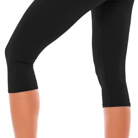 High Waisted Leggings for Women - Full Length & Capri Buttery Soft Yoga Pants for Workout Athletic
