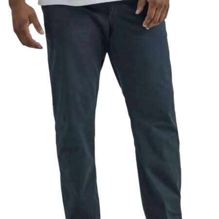 Men's Big & Tall  Flat Front Regular Straight Pant