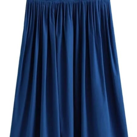 Suspender Dress for Women High Waist Solid Long Skirt for Female