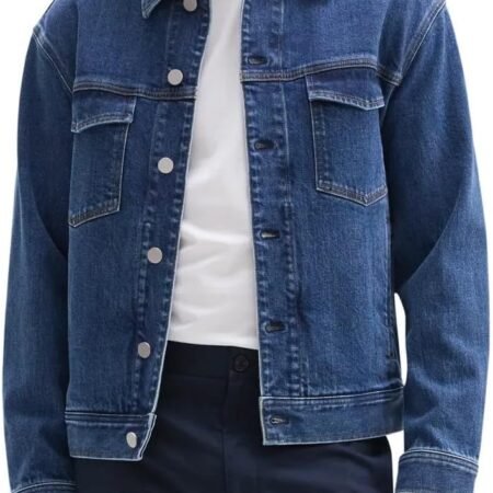 Men's City Trucker Jacket in Denim