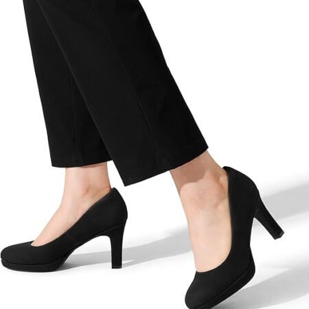 Women's Pumps Close Toe Low Heels Platform Heels Comfortable Office Work Dress Shoes for Women