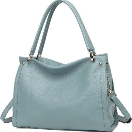 Women Genuine Leather Purses Handbags Tote Bag Shoulder Bag Top Handle Satchel Ladies Bags Bucket Bag