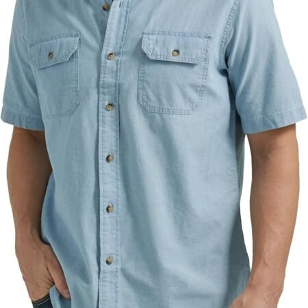 Men's Short  Classic Woven Shirt