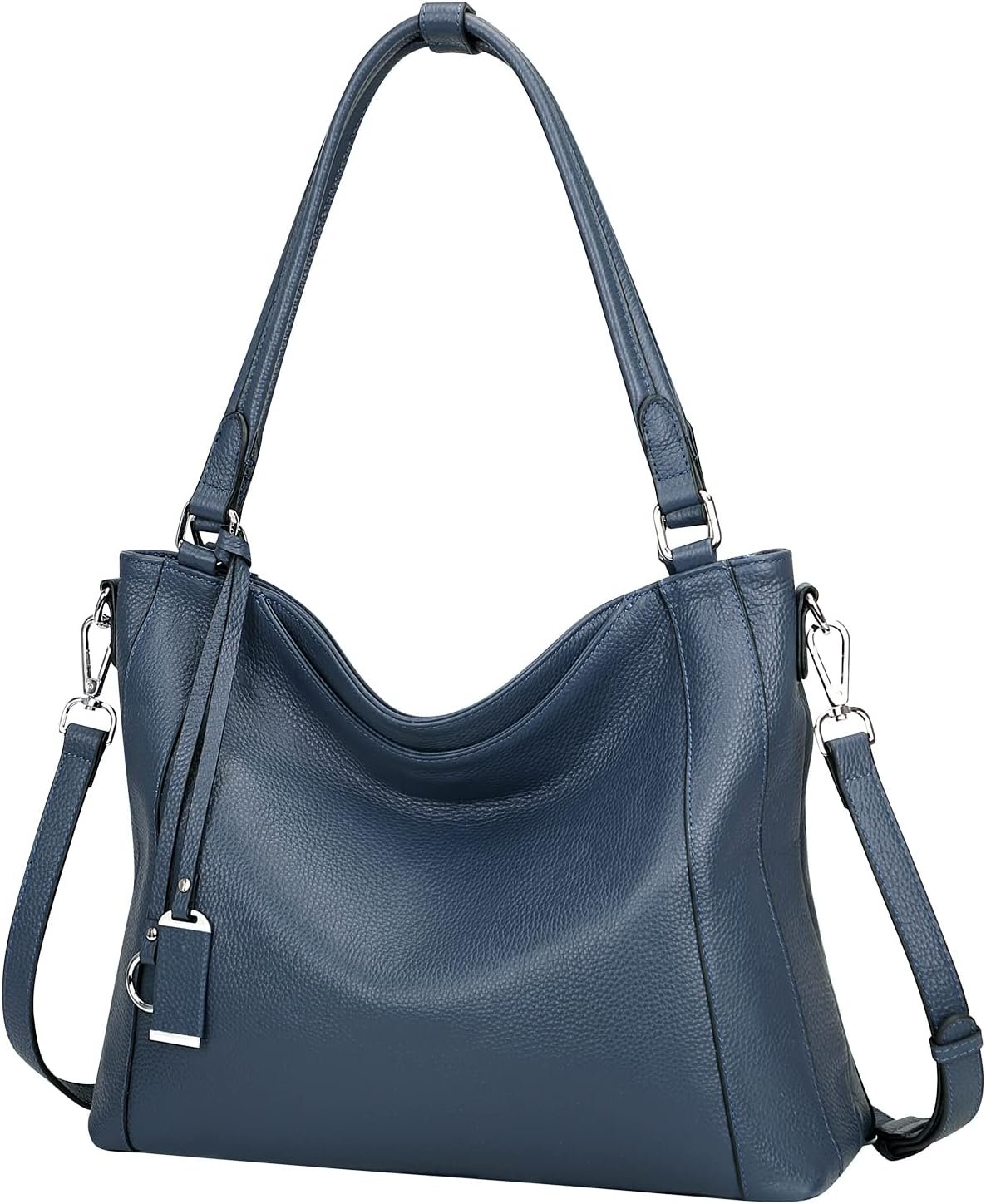 Soft Leather Handbags for Women Shoulder Bag Large ToteBag - Image 2