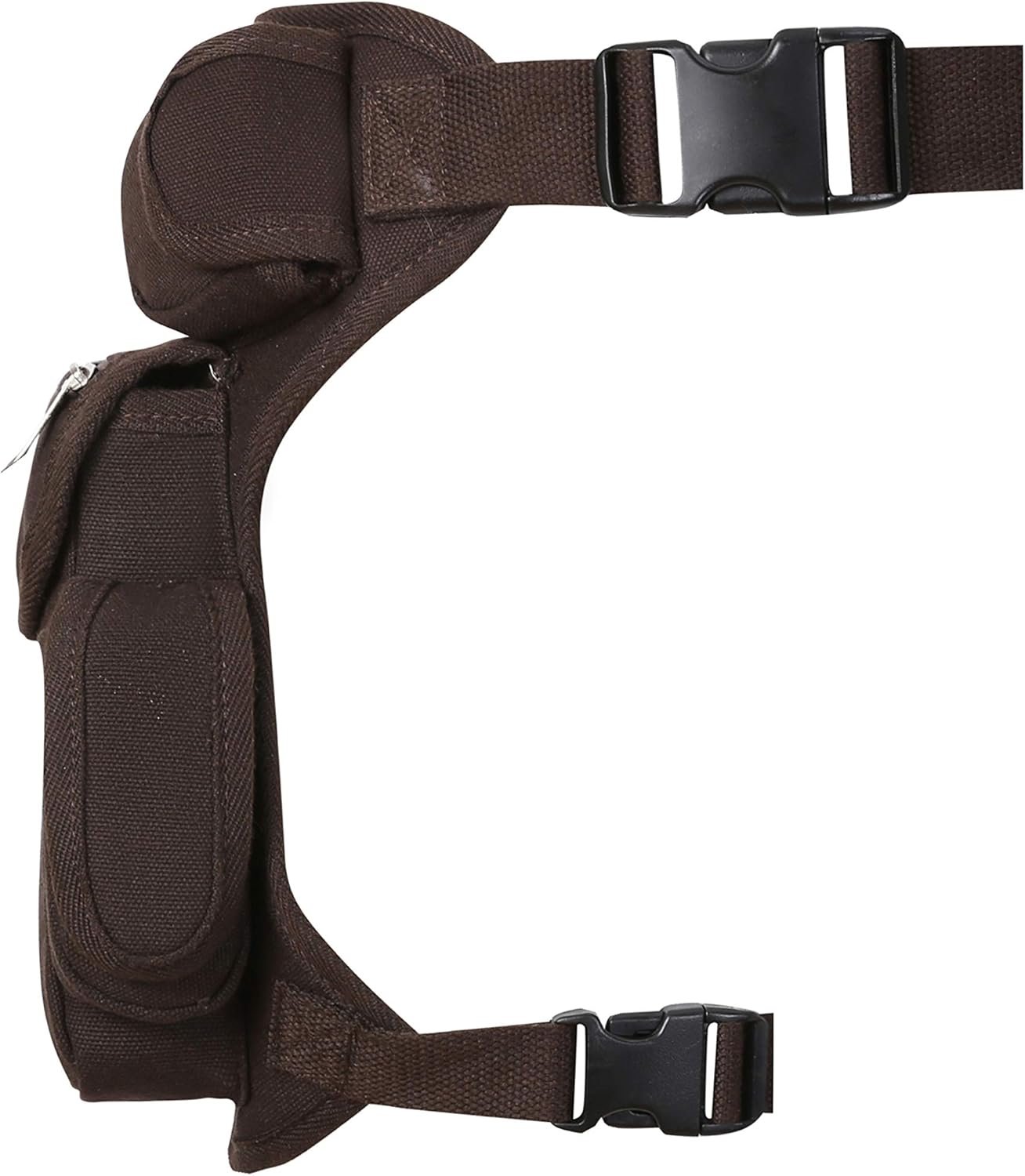 Canvas Waist Bag Fanny Pack Racing Drop Leg Bag Motorcycle Outdoor Bag - Image 2