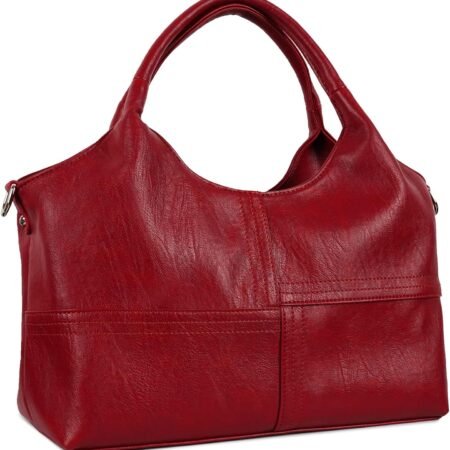 Womens Vegan Leather Handbags Tote Bag Shoulder Bag Top Handle Satchel Ladies Purse Crossbody  Bag