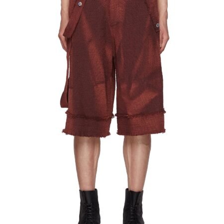 Sun Bleached Side Strap Cotton Culotte Shorts