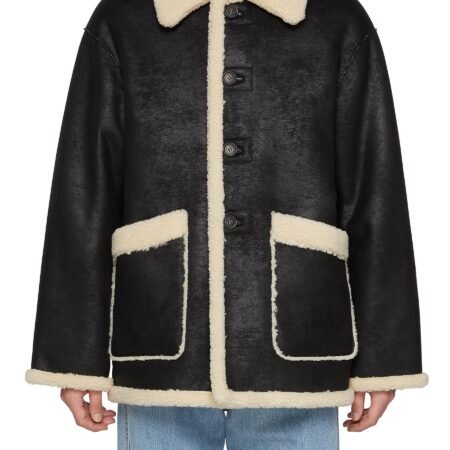 Reversible Faux Shearling Coat