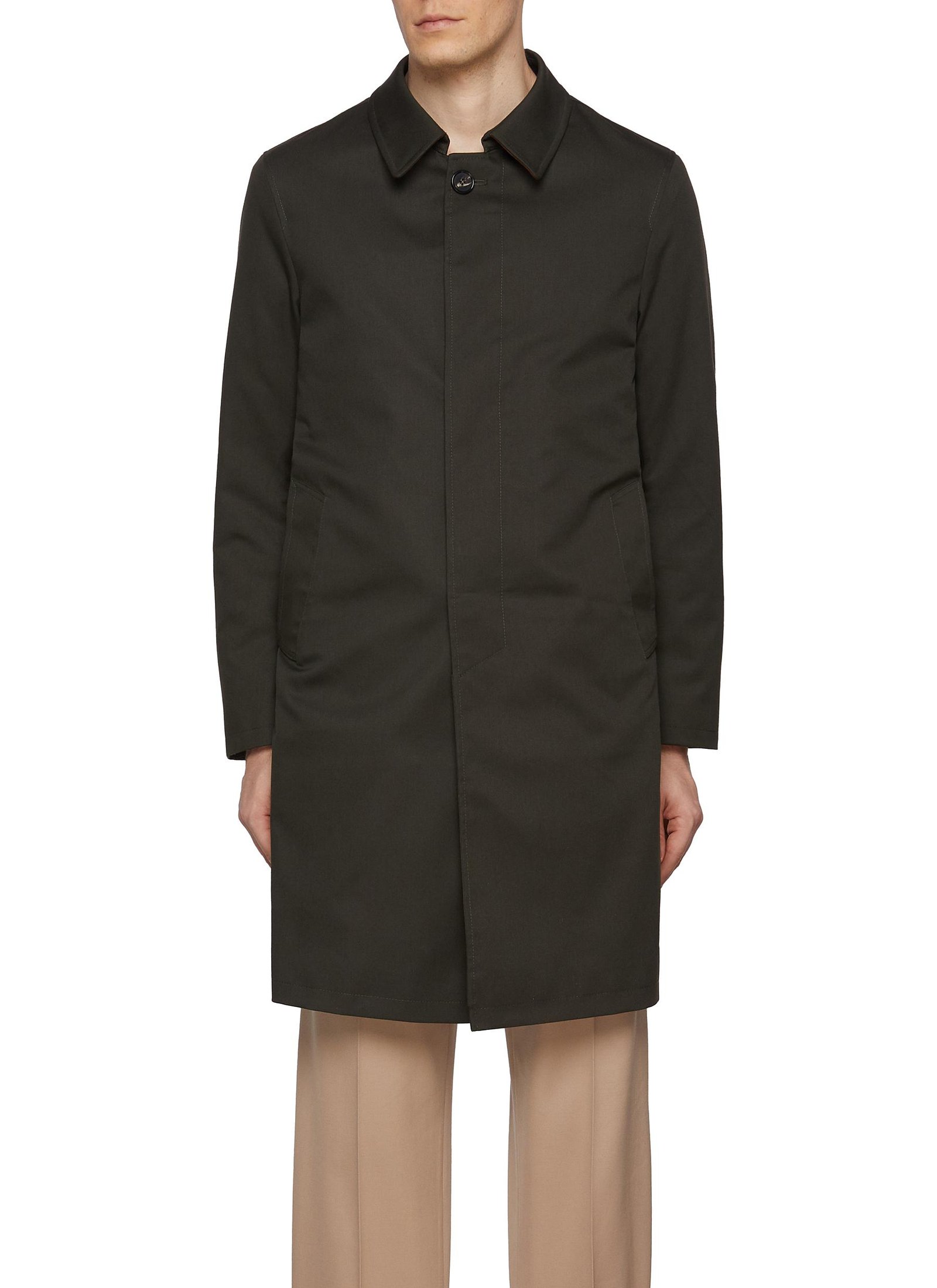 Detachable Liner Gabardine Raincoat