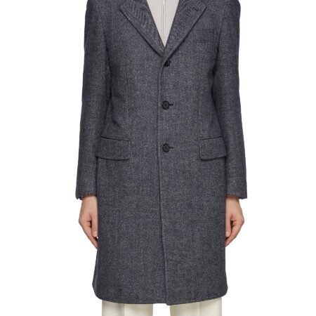 Flap Pocket Wool Coat