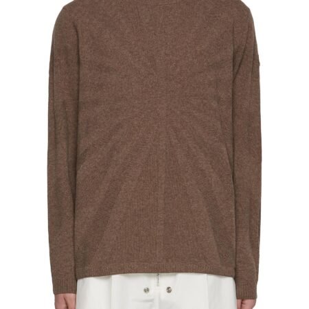 Wool Cashmere Jumbo Sweater