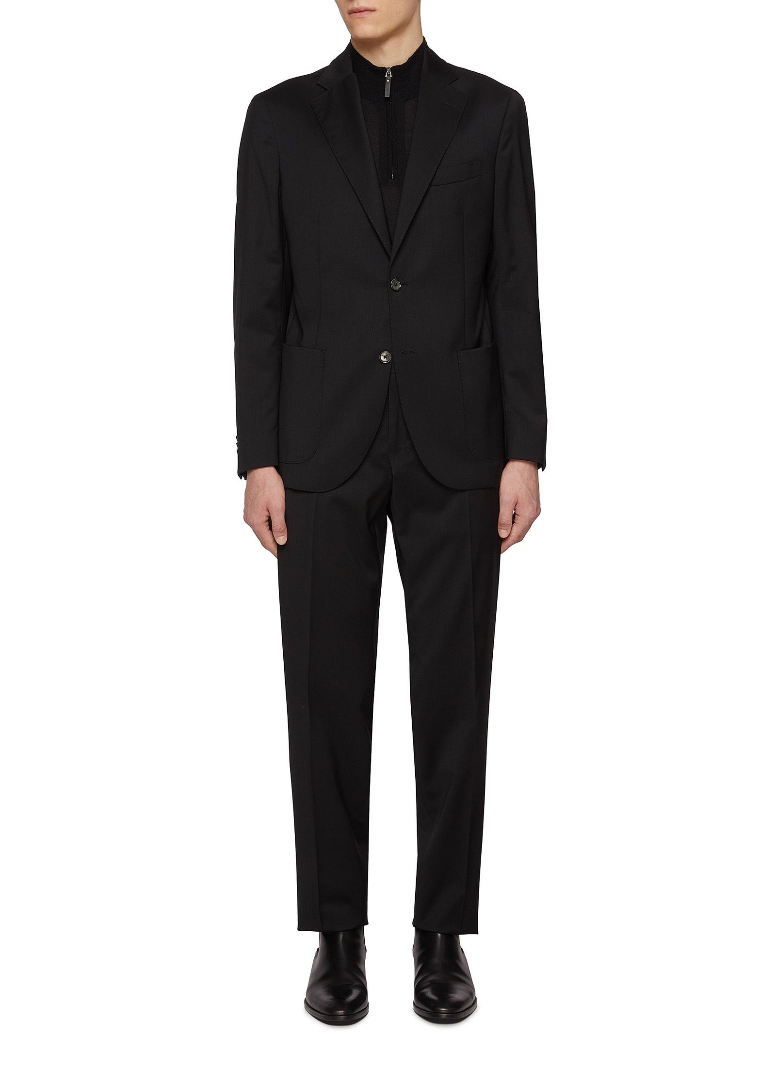 Single Breasted Notch Lapel Suit