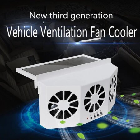 ✈️The New Solar Car Cooling Artifact [air circulation exhaust fan]
