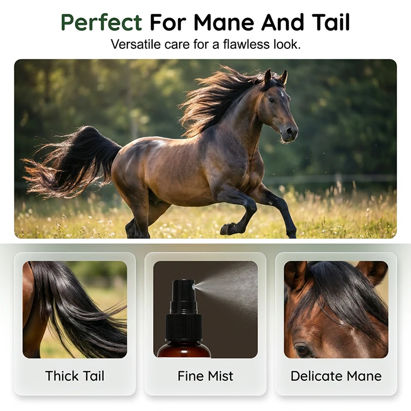 Horse Mane and Tail Smoothing Spray - Image 6