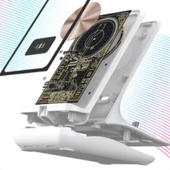 Alternative view of 100W Wireless Fast Charger & Phone Holder