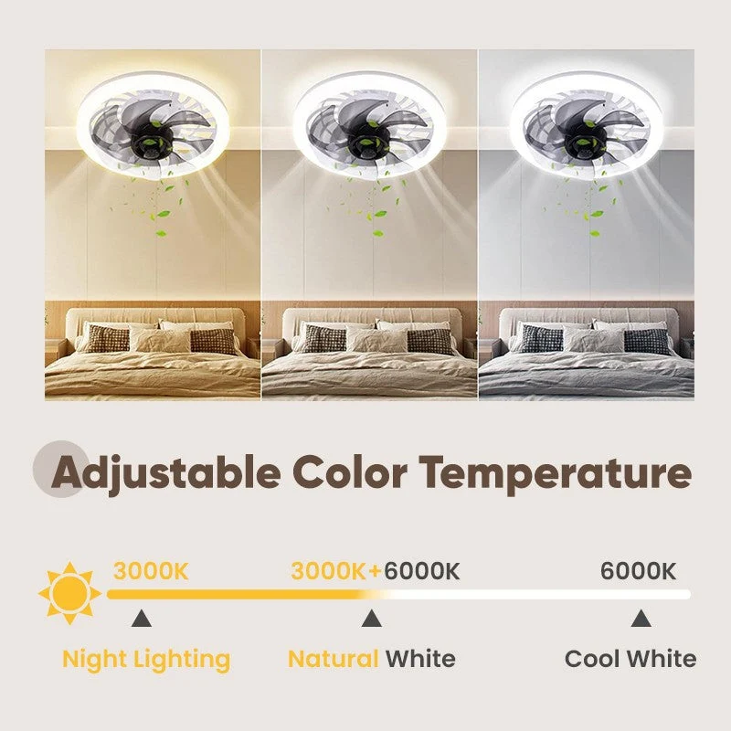 ✨ Summer 50% Price ❄️Remote Control Ceiling Fan with Light - Image 3