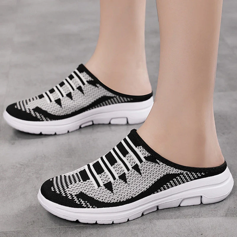 Comfortable & Breathable Closed-Toe Slide Slippers - Image 2