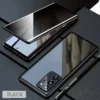 💥Magnetic Tempered Glass Double-sided Phone Case For Samsung S23-S25 Series - Black, For Samsung S25