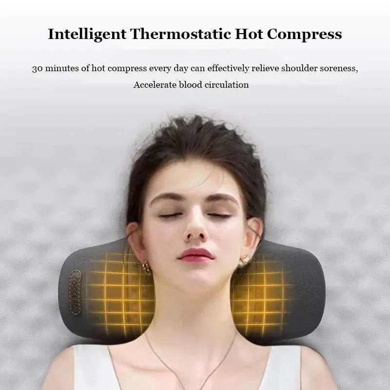 🎁A lovely gift🎀Heating Massage Neck Pillow - Image 5