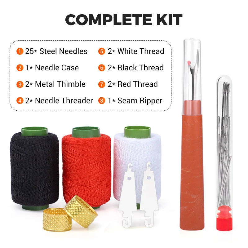 💥BUY 3 GET 5 FREE(8 Sets)💥🧵🪡37PCS Sewing Tool Set - Image 10