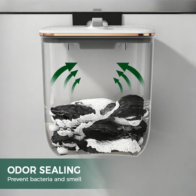 Large Capacity Wall-Mounted Trash Can - Image 5