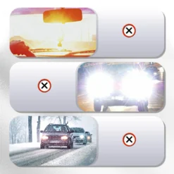 Alternative view of 🔥Hot Sale 49% Off🚗Efficient Anti-Glare Car Sun Visor Shield Set
