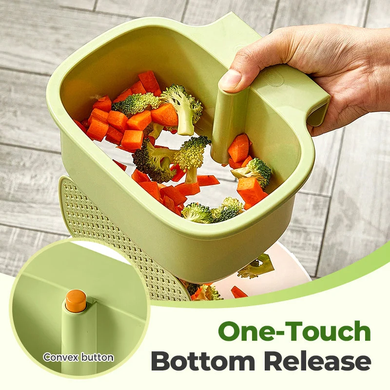 2-in-1 Hanging Sink Strainer Basket - Image 8