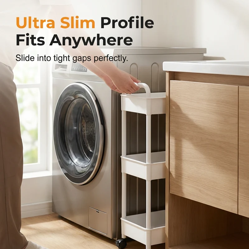 Mobile Kitchen Storage Organizer Rack - Image 10