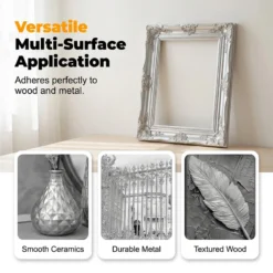 Alternative view of DIY Metallic Silver Paint✨ 50% OFF SALE 🔥