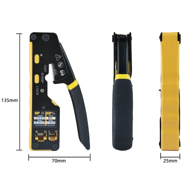 Multi-Function Network Cable Crimping Tool - Image 8