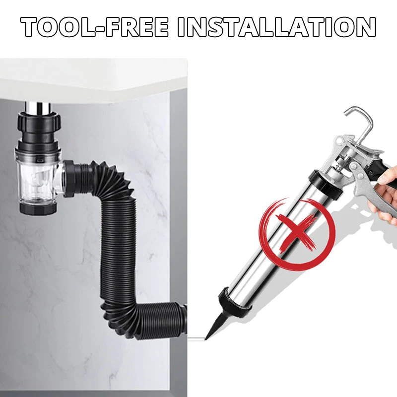 Telescoping Anti-odor Drain Pipe - Image 6