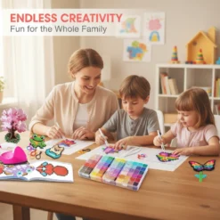 Alternative view of 🔥50% OFF🎁Complete 96-Color Fuse Bead Craft Kit