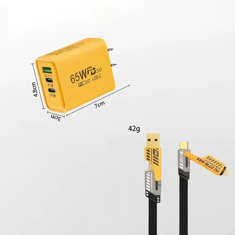 120W 4-Port Fast Charger Block - Image 31