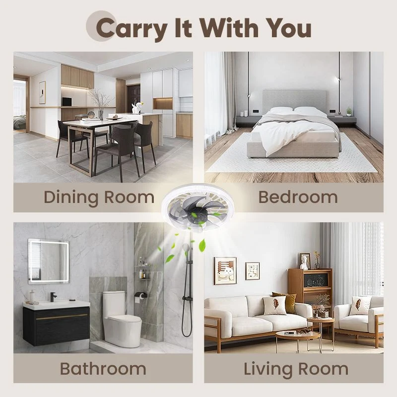 ✨ Summer 50% Price ❄️Remote Control Ceiling Fan with Light - Image 7