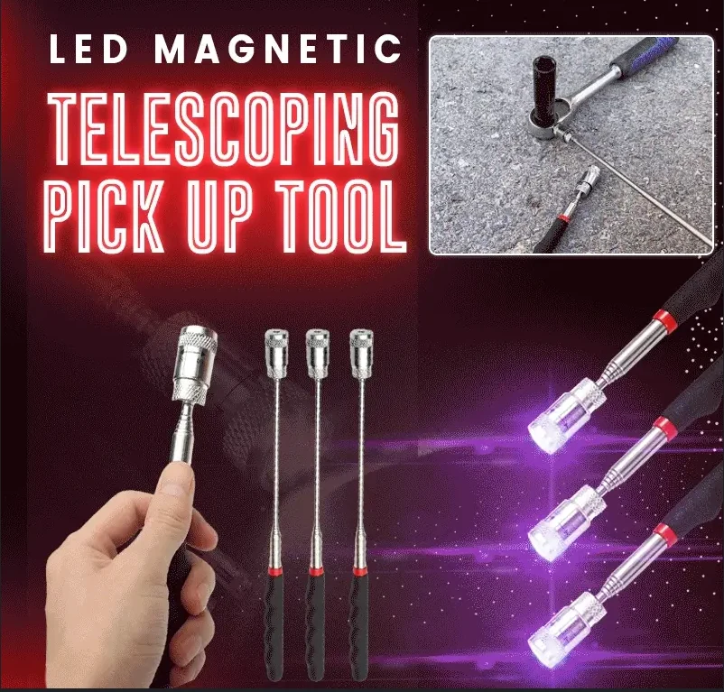 🏆Buy More Save More🧲✨LED Retractable Magnetic Pickup