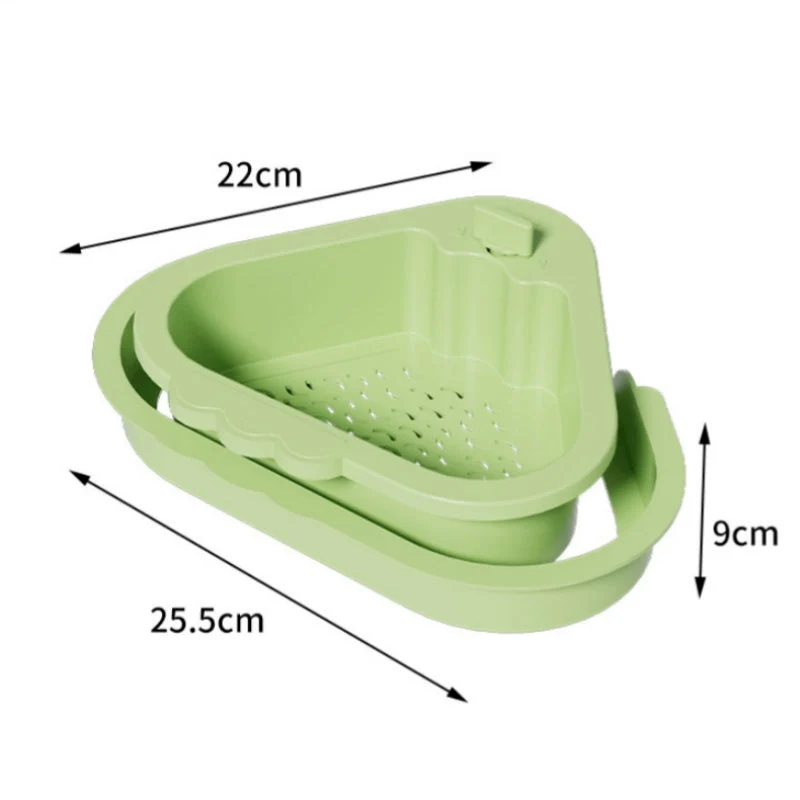 Triangular Sink Drain Basket for Kitchen - Image 9