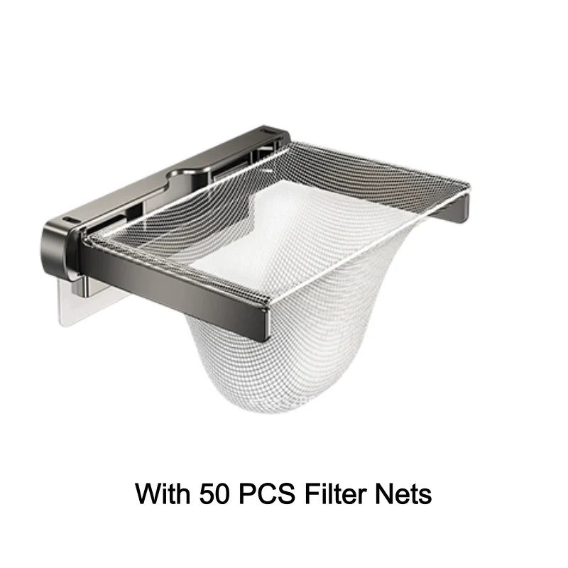 Foldable Sink Strainer Rack with Filter Nets - Image 13
