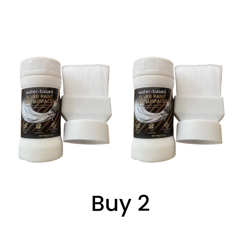 Water-Based Silver Paint for Metal & Wood - Image 15