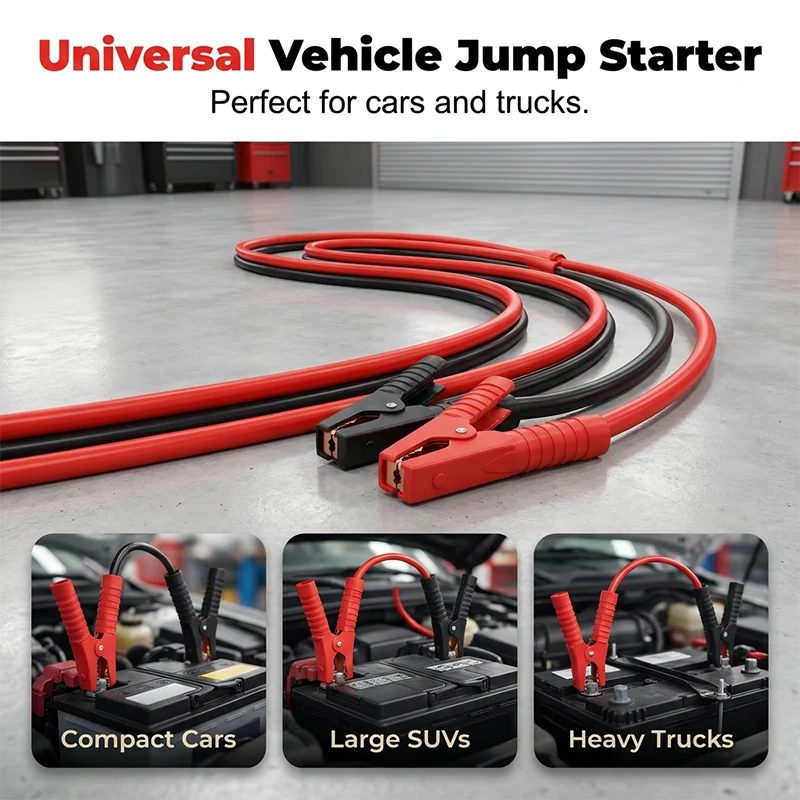Heavy-Duty 2000A Jumper Cables - Image 5
