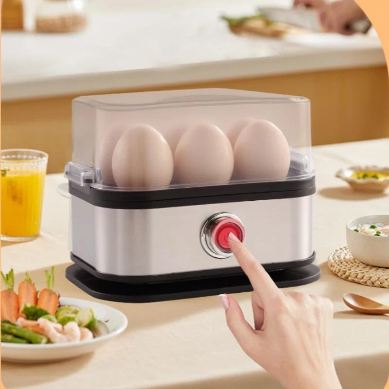 Multifunctional Egg Steamer with Clear Lid - Image 3