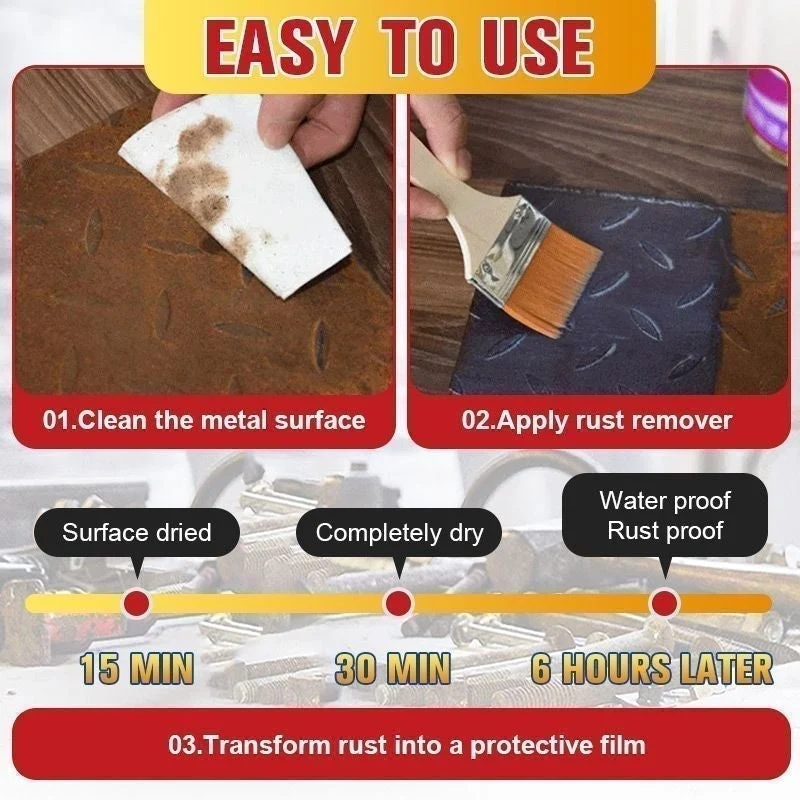 Water-based Metal Rust Remover(50% OFF) - Image 9
