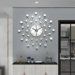 ✨ 50% OFF NOW! 🕰️ Rhinestone Wall Clock – Silent Movement, Sparkling Design & Elegant Home Decor 💎