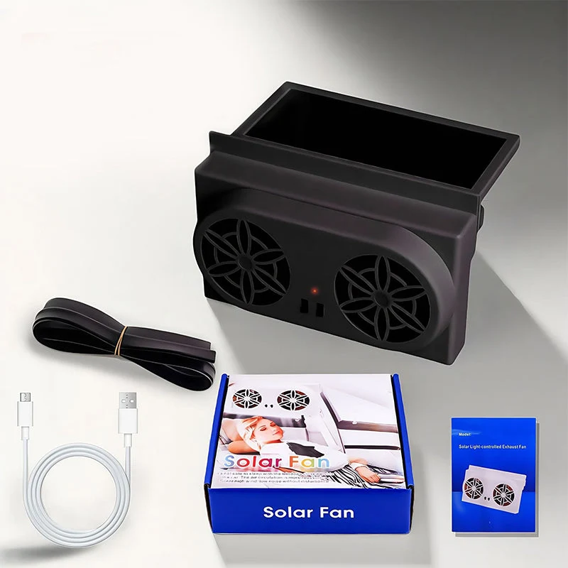 Solar Powered Car Ventilator Fan - Image 11