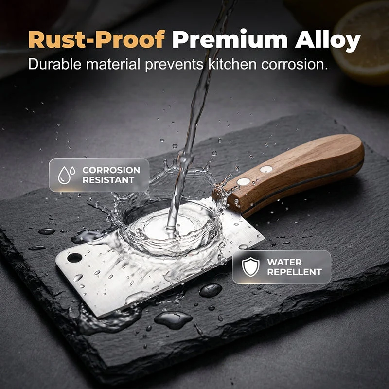 💎 LIMITED-TIME 50% OFF! ✨Stainless Steel Mini Fruit Kitchen Cleaver Knife - Image 3