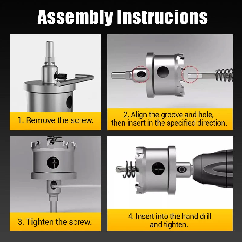 🔥Limited Time 50% Off 🔥 Carbide-Tipped Hole Cutter for Metal - Image 3