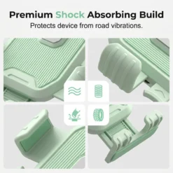 Alternative view of 🚴📱 Cycling phone mount – 1-sec lock, shockproof, full rotation for navigation!