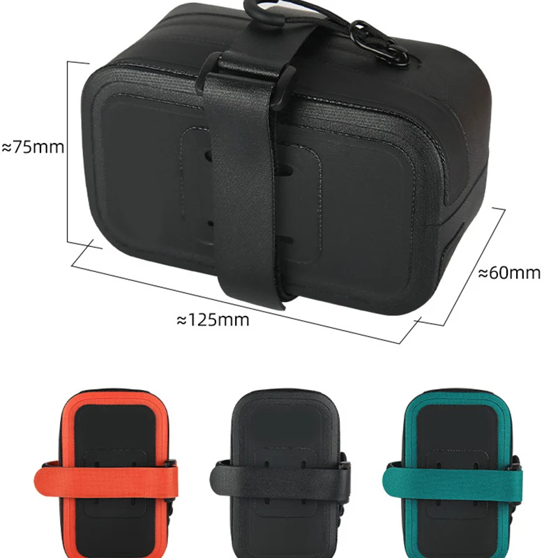 Waterproof Bicycle Saddle Bag with Quick-Release Knob - Image 8