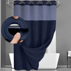 Alternative view of Waffle Pattern Shower Curtain