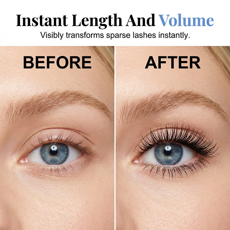 Smudge-Proof Long-Lasting Lash Mascara - Image 2
