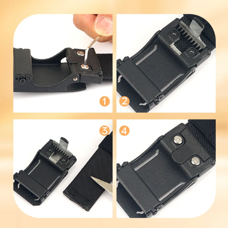Quick Release Metal Buckle Tactical Belt - Image 6